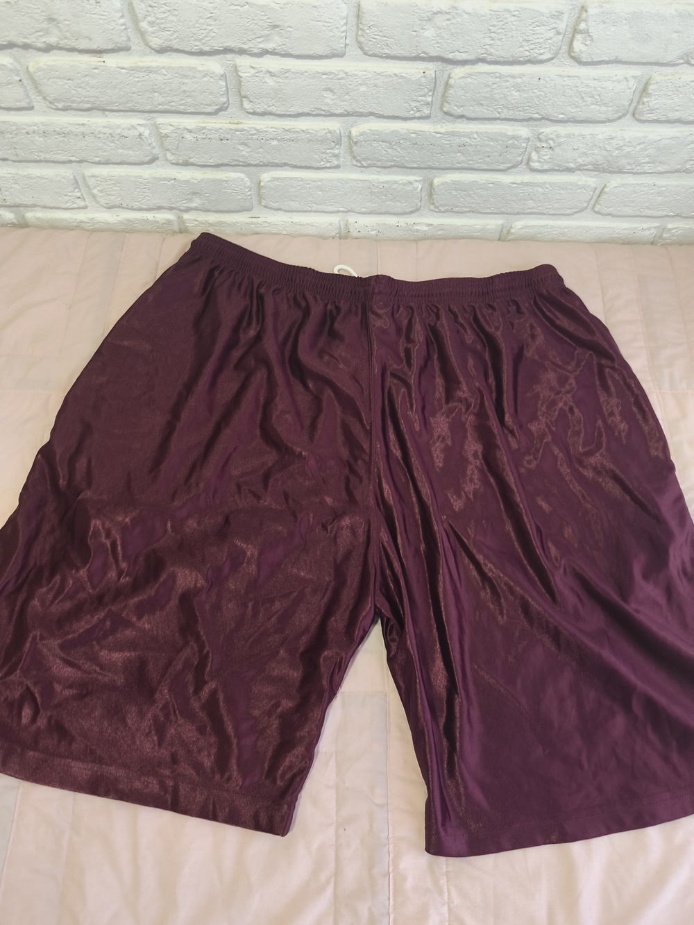 Sovereign USA Deep Burgundy Athletic Shorts